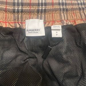 Small authentic Burberry swim trunks